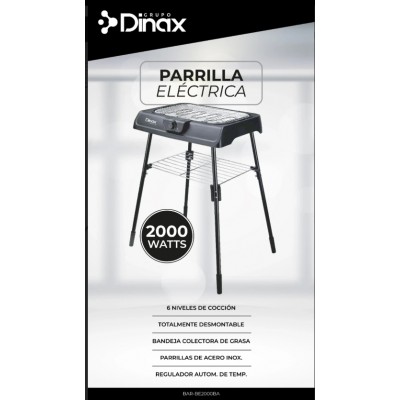 PARRILLA ELECTRICA DINAX