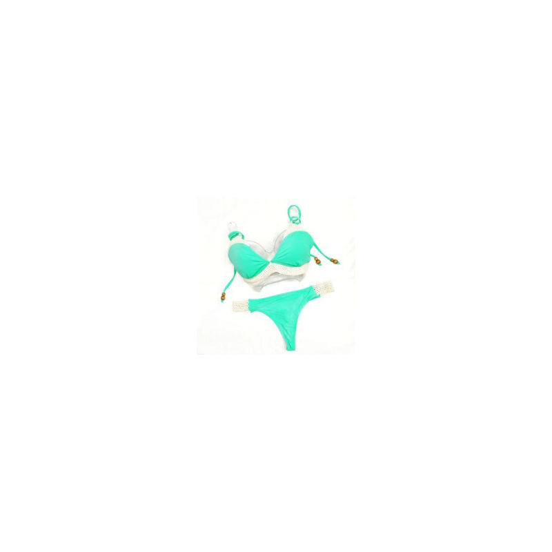 Bikini Malla 2 piezas con crochet