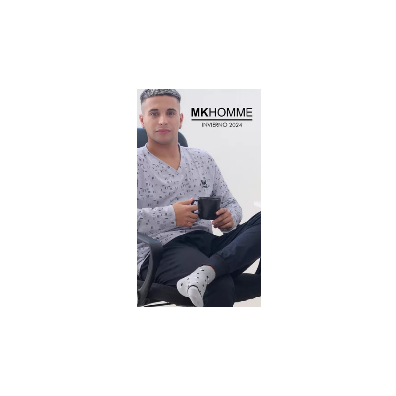 Conj, Pijama m. larga Hombre Dash