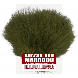 3-4'' STRUNG & BLOOD QUILL BUGGER-BOU MARABOU