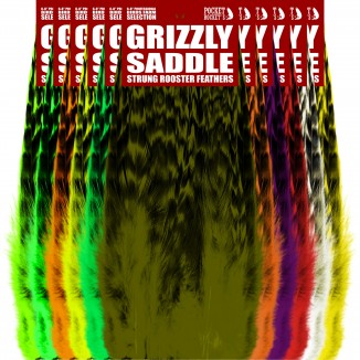 6-8'' STRUNG ROOSTER SADDLE...