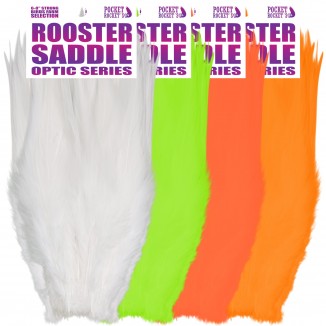 6-8'' STRUNG ROOSTER SADDLE...