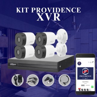 KIT  XVR 4CH CAMARAS...