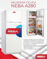 Heladera neba 280l
