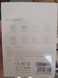 Auricular mibro  Earbuds 3 y earbuds 2