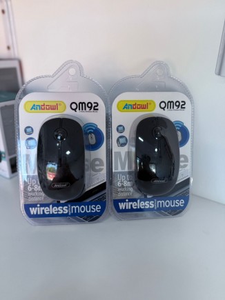 Mouse inalámbrico color negro