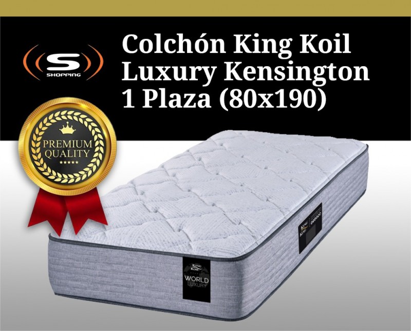 Colchón King Koil Luxury Kensington - 1 Plaza (80x190)
