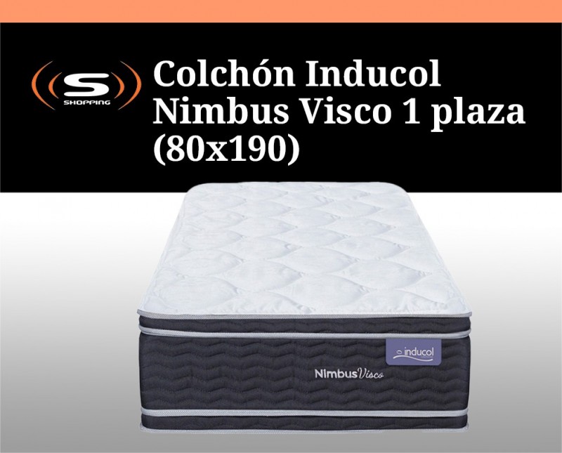 Colchon Inducol Nimbus Visco 1 plaza (80x190)