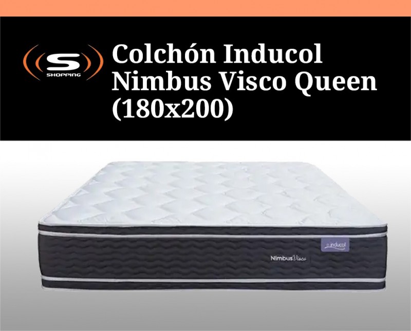 Colchon Inducol Nimbus Visco Queen (180x200)