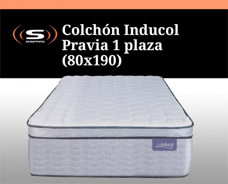 Colchón Inducol Pravia 1 plaza (80x190)