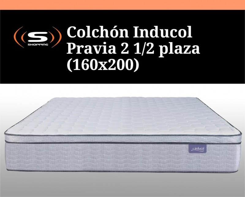 Colchón Inducol Pravia 2 1/2 plaza (160x200)