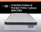Colchón Inducol Pocket Firm 1 plaza (80x190)