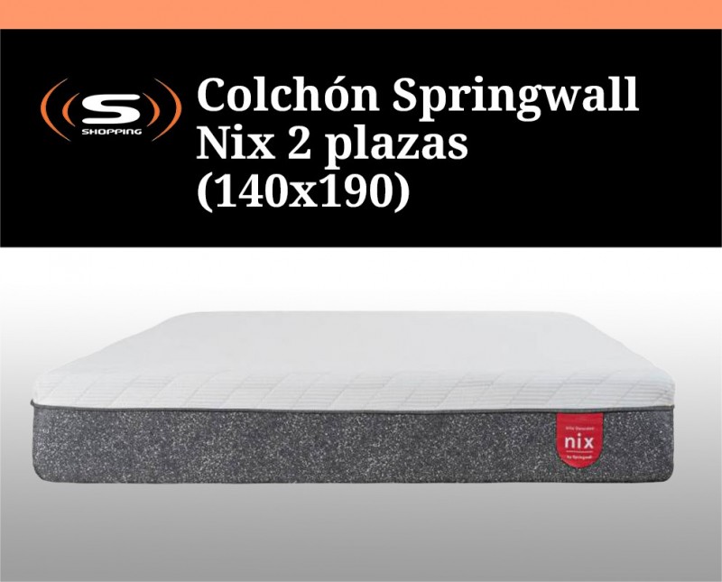 Colchón Springwall Nix 2 plazas (140x190)