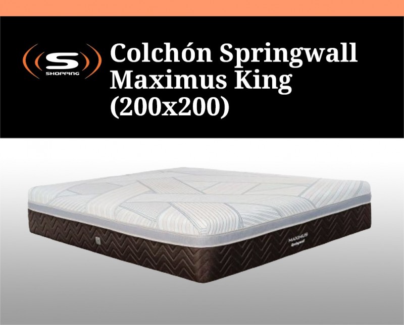 Colchón Springwall Maximus King (200x200)