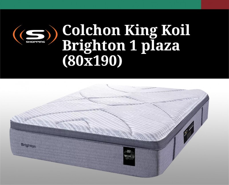 Colchón King Koil Brighton 1 plaza (80x190)