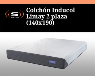 Sommier Imperial Colchón Inducol Limay 2 plaza (140x190)