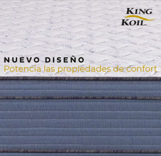 Conjunto Sommier King Koil Aspen - 1 plaza (80x190)